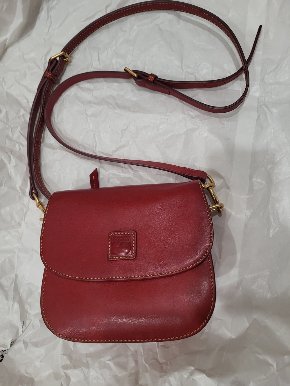 Dooney & Bourke Florentine Saddle  Crossbody Bag